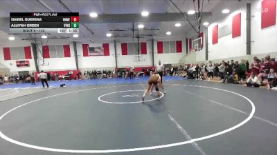 120 lbs Champ. Round 1 - Isabel Guerena, Emmett vs Alliyah Green, Vallivue