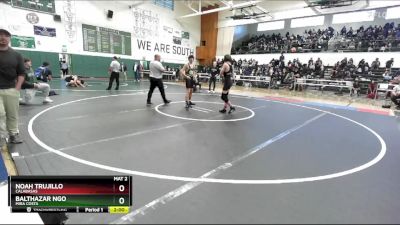 126 lbs Champ. Round 1 - Noah Trujillo, Calabasas vs Balthazar Ngo, Mira Costa