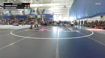 190 lbs Quarterfinal - Maray Rogers, Wichita Northwest vs Maribel Castro, Dodge City