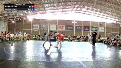 285 lbs Isaiah Collins, Missouri vs Jericoh Powe, Michigan Blue