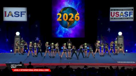 Unity Allstars - Volt [2026 L5 International Open Small Coed Semis] 2026 The Cheerleading Worlds