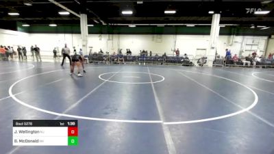 120 lbs Consi Of 32 #1 - Jaton Wellington, NJ vs Brody McDonald, NH