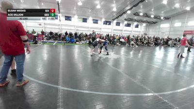 92 lbs Round Robin 3 - Elijah Weeks, Revival Pink - EL vs Ace Dillion, Ground Zero Black