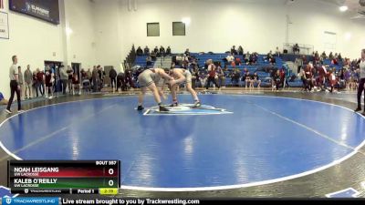 165 lbs Semifinal - Noah Leisgang, UW Lacrosse vs Kaleb O`Reilly, UW Lacrosse