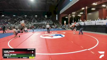 3A-126 lbs Cons. Round 3 - Kobe Swain, Worland vs Reece Grubbs, Torrington