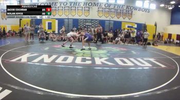 144 lbs Champ Round 1 (16 Team) - Jacob Cochran, Naperville Central vs Nolan Joyce, Avalon WC