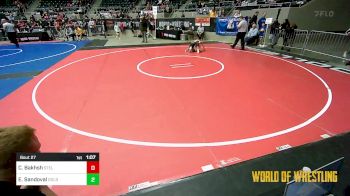 67 lbs Quarterfinal - Cody Bakhsh, Steller Trained Gold vs Eli Sandoval, GOLDRUSH Academy