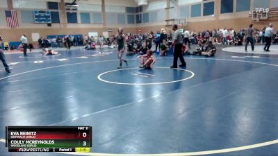 115lbs Champ. Round 4 - Eva Reinitz, Centralia (Girls) vs Couly McReynolds, Woodland (Girls)