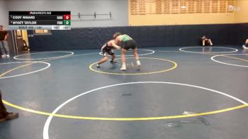 144 lbs Consolation 1st - Cody Rinard, Sandy vs Wyatt Taylor, Pendleton