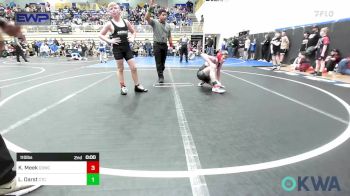 110 lbs Semifinal - Lincoln McMillen, Tonkawa Takedown Club vs Klayton Meek, D3 Wrestling Cluib