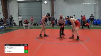 136 lbs Quarterfinal - Cody Pritzlaff, Edge vs Tanner Perez, Mt. Olive