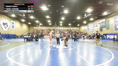 175 lbs Cons. Round 3 - Bishop Resco, Atascadero vs Angel Coronel, Santa Maria
