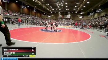 Cons. Round 2 - Dusty Thomson, Manti vs Ryker Jones, Grantsville