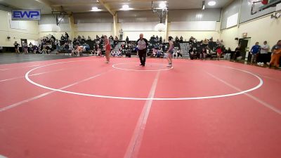 120 lbs Rr Rnd 4 - Gabriella Lozano, McLoud vs Adriana Laramie, Little Axe Womens Wrestling