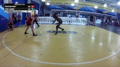 132 lbs Round 7 (8 Team) - Tory James, Oakleaf WC vs Trysten Frey, Pasco Wolfpack