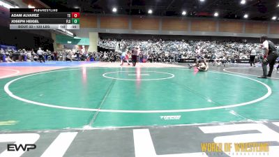 120 lbs Round Of 32 - Adam Alvarez, Team Selma vs Joseph Heigel, Florida Scorpions