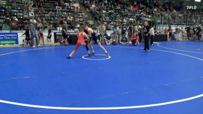 110 lbs Quarters - Ryder Klobassa, Viking Wrestling Club vs Oliver Sonberg, Caveman Wrestling