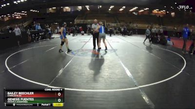 135 lbs Cons. Round 4 - Genesis Fuentes, Osceola (Kissimmee) vs Bailey Beechler, Charlotte Hs