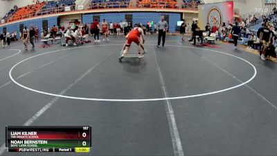 157 lbs Cons. Round 4 - Liam Kilner, The Heights School vs Noah Bernstein, Boys` Latin School