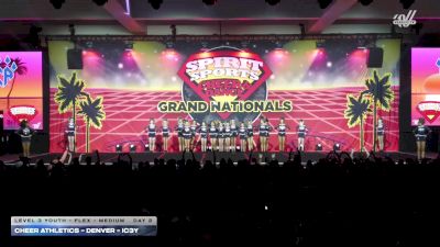Cheer Athletics - Denver - IC3Y [2026 L3 Youth - Flex - Medium Day 2] 2026 Spirit Sports Grand Nationals