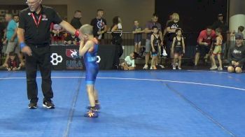 53 lbs Semis - Breklin Dowdy, Greater Heights Wrestling vs Saeed Mirza, Edina Wrestling Association
