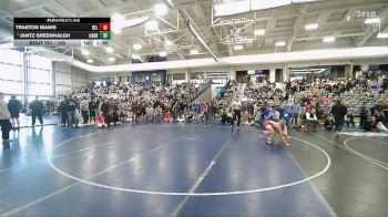 106 lbs Quarterfinal - Jantz Greenhalgh, Carbon vs Traeton Manis, Delta