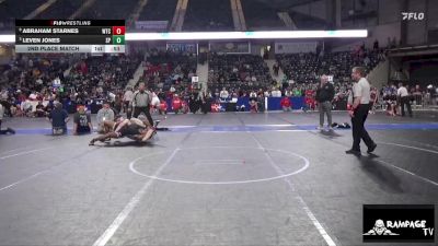 165 lbs 2nd Place Match - Abraham Starnes, WTC vs Leven Jones, SC Punisher