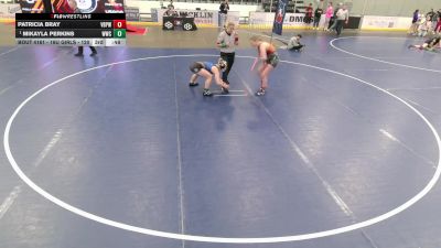 16U Girls - 125 lbs Semis - Lilli Cooper, Big Game Wrestling Club vs Kenadee McDowell, Missouri