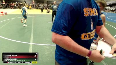 95 lbs Finals (8 Team) - Grady Kirk, STMA (St. Michael/Albertville) vs Jayden Rogers, Staples