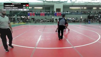 185 lbs 5th Place - Camila Mitja, New Britain vs Gabriella Mighty, Stamford