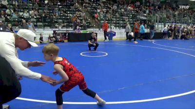 56 lbs Champ. Round 2 - Cash Helmrichs vs Roland Slocum, Sebolt Wrestling Academy