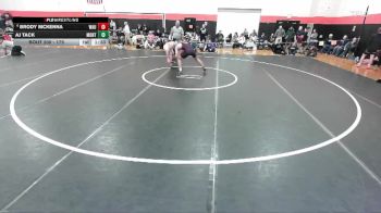 175 lbs Champ. Round 2 - AJ Tack, Lombard (MONTINI) vs Brody McKenna, WAUCONDA