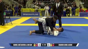 Eduardo Leonel Lozano vs Gabriel José Oliveira A. Dos San 2026 World Jiu-Jitsu IBJJF Championship