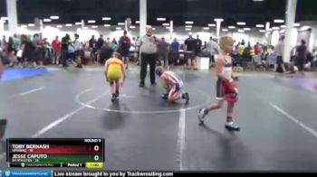 78 lbs Round 9 (10 Team) - Toby Bernash, Uprising vs Jesse Caputo, 84 Athletes