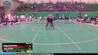 215 lbs 2nd Wrestleback (8 Team) - Zion Moore, Mill Creek vs Dallas Edwards, Lowndes