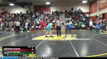 182 lbs Champ. Round 2 - Mohamed Mukoma, Basic vs Clackum Haeyden, Foothill