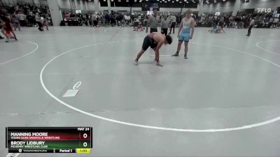 215 lbs Cons. Round 1 - Brody Lidbury, McHenry Wrestling Club vs Manning Moore, Young Guns Nashville Wrestling