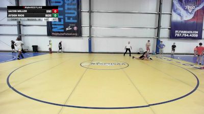 100 lbs Rr Rnd 3 - Jacob Miller, OBWC vs Ayden Rios, Mat Assassins White