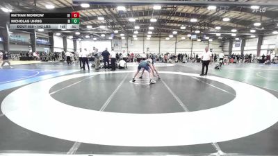 142 lbs Consi Of 16 #1 - Nathan Morrow, DE vs Nicholas Uhrig, RI