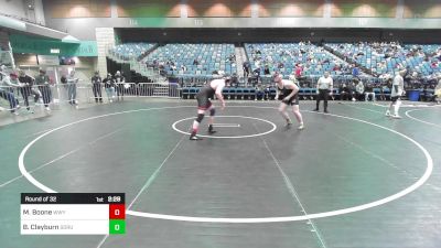 285 lbs Round Of 32 - Matthew Boone, Western Wyoming vs Brayden Clayburn, Southern Oregon