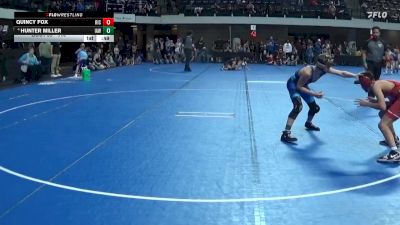 110 lbs Cons. Round 1 - Quincy Fox, Riceville vs Hunter Miller, Immortal Athletics WC
