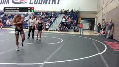 148-152 lbs Round 3 - Damian Montoya, Unattached vs Nathan Martinez, Unattached