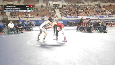 134-D3 Champ. Round 1 - Isaiah Ortiz, Mingus Union High School vs Enrique Martinez, Ironwood Ridge High School
