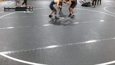 138 lbs Cons. Semi - Yuto Arnold, The Storm Wrestling Center vs Luca Phillips, Legacy Elite Wrestling