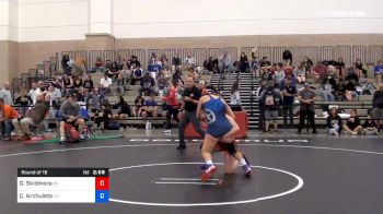 57 kg Round Of 16 - Gabrielle Skidmore, Team Wisconsin vs Clarissa Archuleta, Team Texas