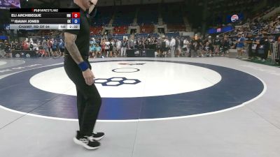 126 lbs Champ. Rd Of 64 - Eli Archibeque, New Mexico vs Isaiah Jones, Oklahoma