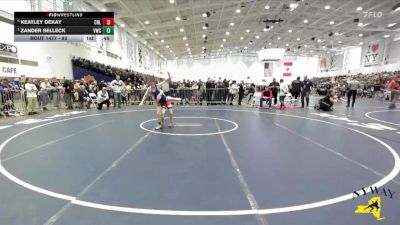 93 lbs 3rd Place Match - Keatley DeKay, Club Not Listed vs Zander Selleck, Victor Wrestling Club