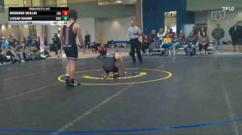 144 lbs Logan Rager, Sheridan vs Brenner Mullin, Sidney / Fairview