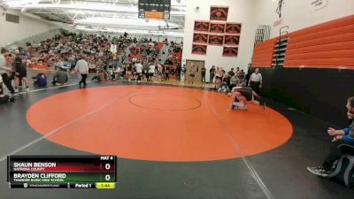 220A Round 1 - Brayden Clifford, Thunder Basin High School vs Shaun Benson, Natrona County