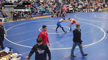 157 lbs Champ. Round 1 - Zarak Sabih, Lafayette vs Shannon Withey, Lyndonville